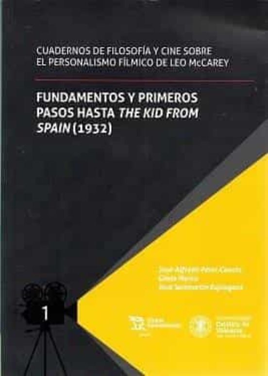 Imagen de portada del libro Fundamentos y primeros pasos hasta "The Kid from Spain" (1932)