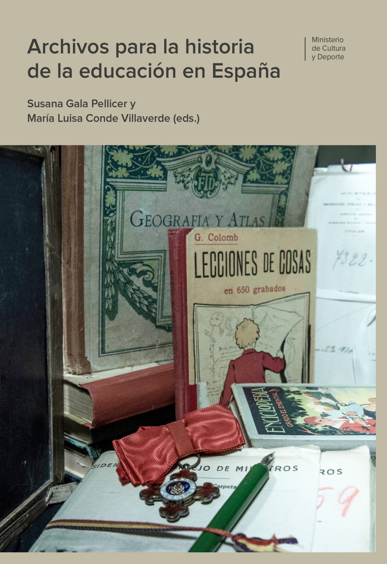 Imagen de portada del libro Archivos para la historia de la educación en España
