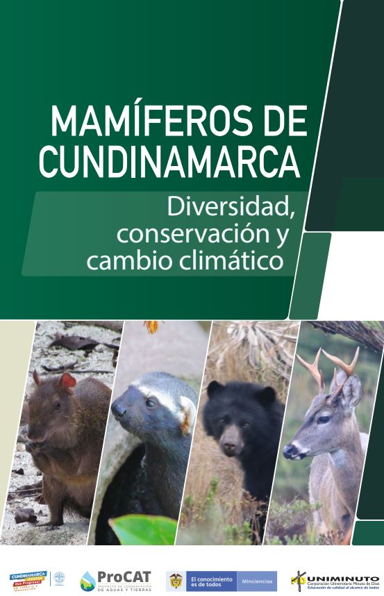 Imagen de portada del libro Mamíferos de Cundinamarca