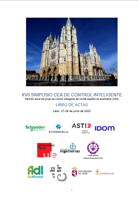 Imagen de portada del libro Simposio CEA de Control Inteligente (17. 2022. León)