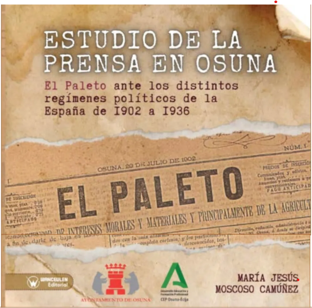 Imagen de portada del libro Estudio de la prensa en Osuna