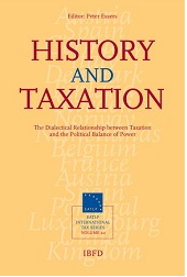 Imagen de portada del libro History and taxation