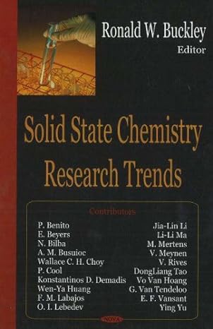 Imagen de portada del libro Solid state chemistry research trends