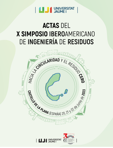 Imagen de portada del libro Actas del X Simposio Iberoamericano de Ingeniería de Residuos