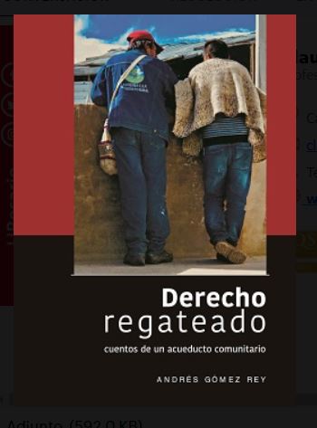 Imagen de portada del libro Derecho regateado: Cuentos de un acueducto comunitario