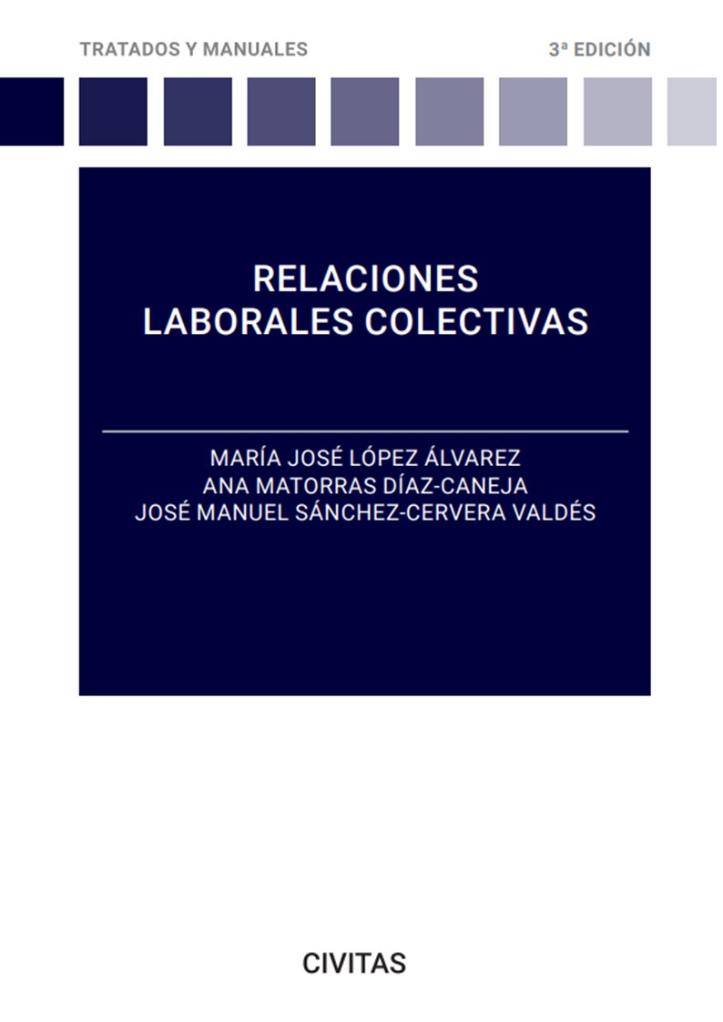 Imagen de portada del libro Relaciones laborales colectivas