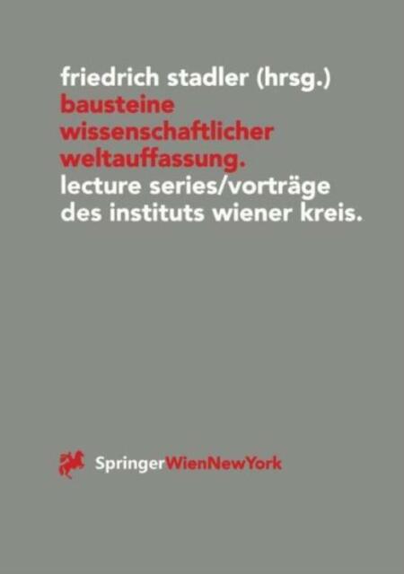 Imagen de portada del libro Bausteine wissenschaftlicher Weltauffassung