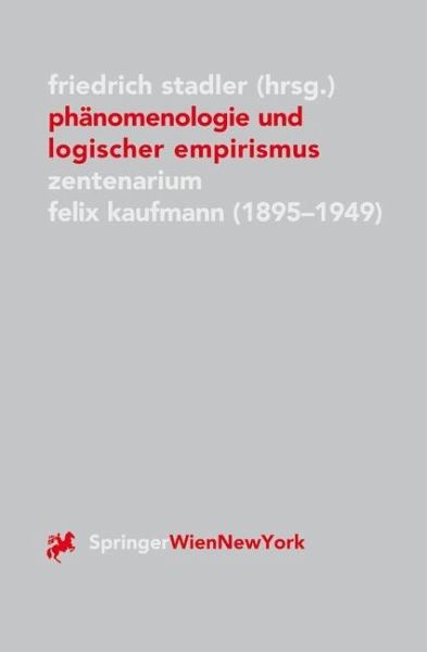 Imagen de portada del libro Phänomenologie und logischer Empirismus