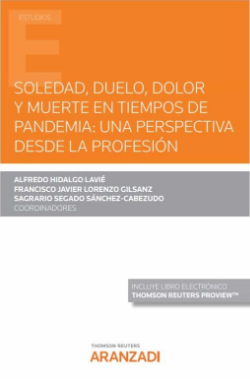 Imagen de portada del libro Soledad, duelo, dolor y muerte en tiempos de pandemia