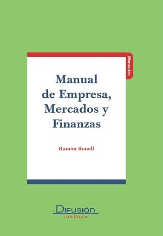 Imagen de portada del libro Manual de empresa, mercados y finanzas