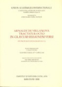 Imagen de portada del libro Arnaldi de Villanova tractatus octo in graecum sermonem versi