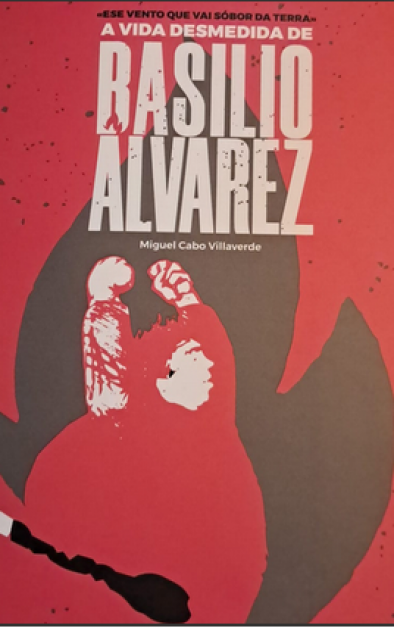 Imagen de portada del libro A vida desmedida de Basilio Álvarez