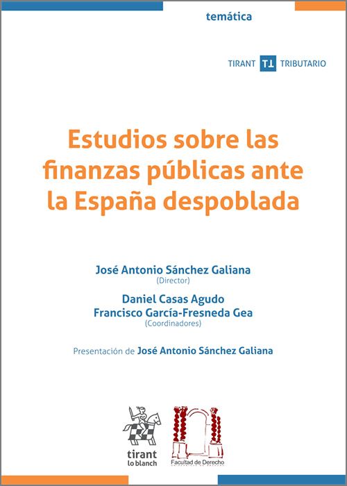 Imagen de portada del libro Estudios sobre las finanzas públicas ante la España despoblada