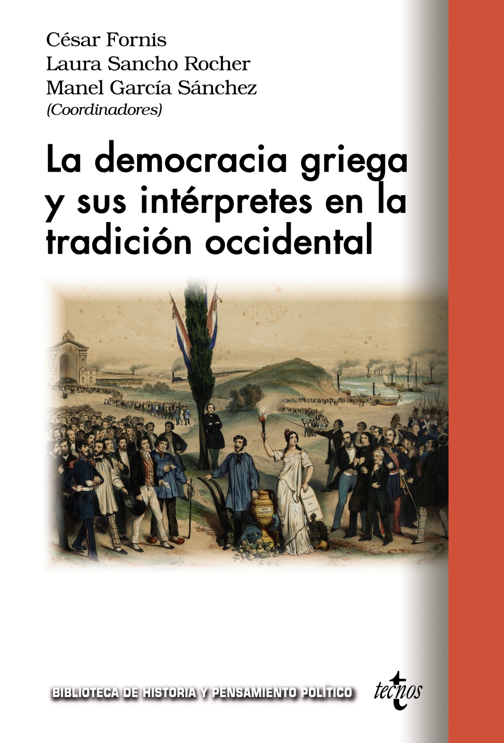 Imagen de portada del libro La democracia griega y sus intérpretes en la tradición occidental