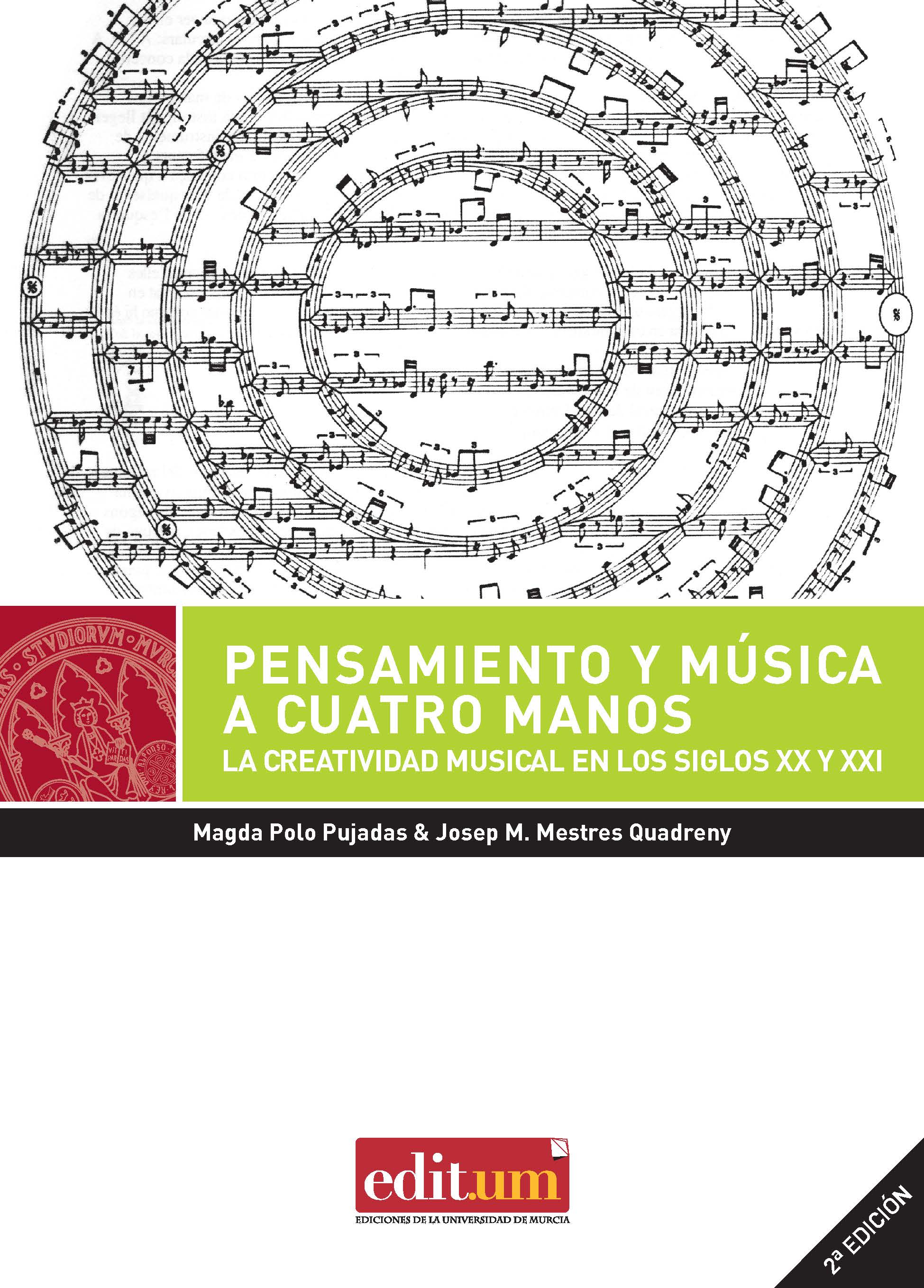 Imagen de portada del libro Pensamiento y música a cuatro manos