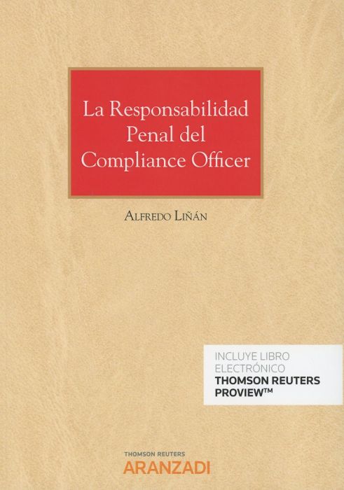 Imagen de portada del libro La responsabilidad penal del " Compliance Officer "