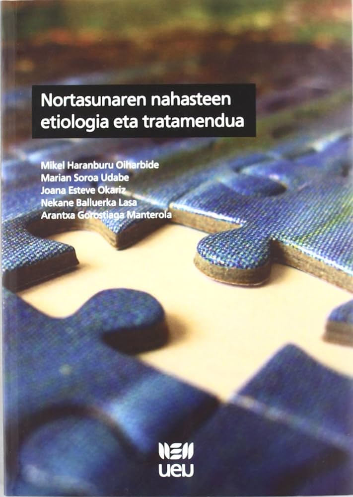 Imagen de portada del libro Nortasunaren nahasteen etiologia eta tratamendua