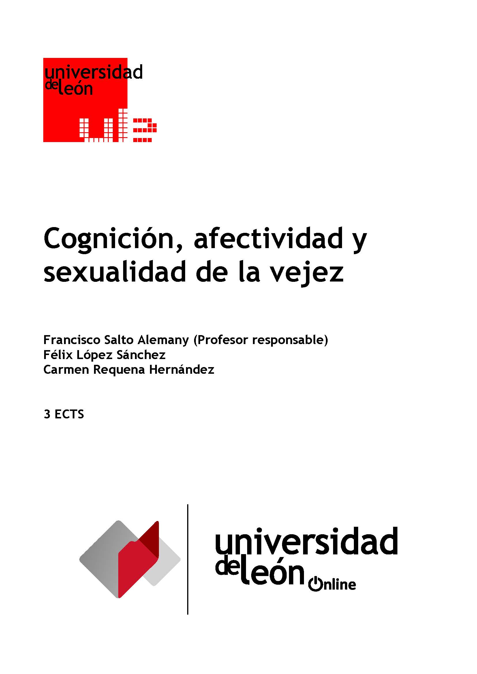 Imagen de portada del libro Cognición, afectividad y sexualidad de la vejez