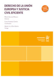 Imagen de portada del libro Derecho de la Unión Europea y Justicia Civil eficiente