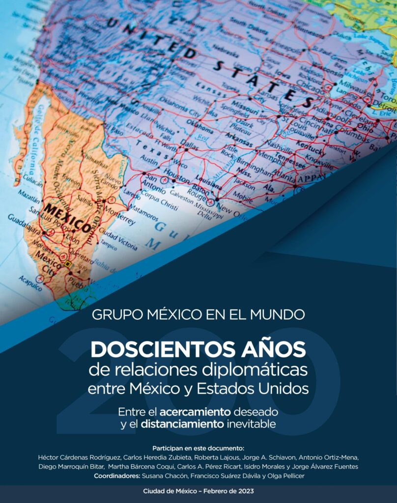 Imagen de portada del libro Doscientos años de relaciones diplomáticas entre México y Estados Unidos