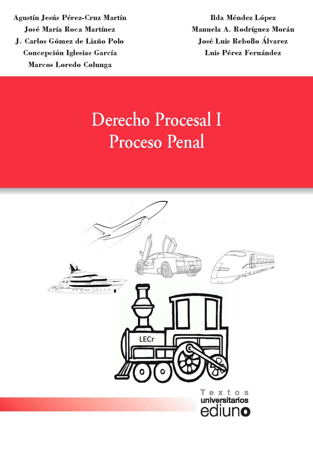 Imagen de portada del libro Derecho procesal I