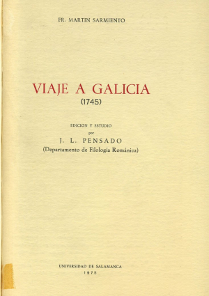 Imagen de portada del libro Viaje a Galicia (1745)