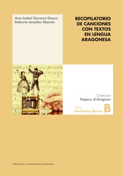 Imagen de portada del libro Recopilatorio de canciones con textos en lengua aragonesa