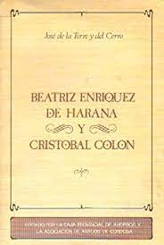 Imagen de portada del libro Beatriz Enríquez de Harana y Cristóbal Colón