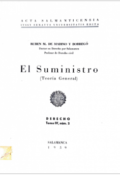 Imagen de portada del libro El Suministro