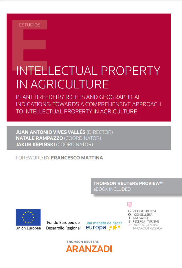 Imagen de portada del libro Intellectual property in agriculture