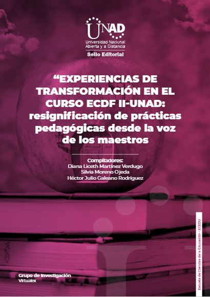 Imagen de portada del libro Experiencias de transformación en el curso ECDF II-UNAD