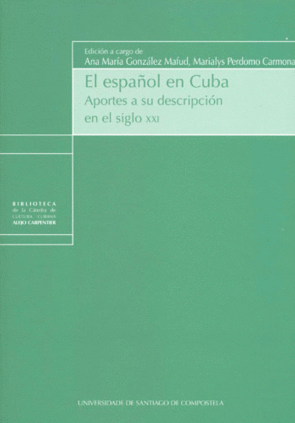Imagen de portada del libro El español en Cuba