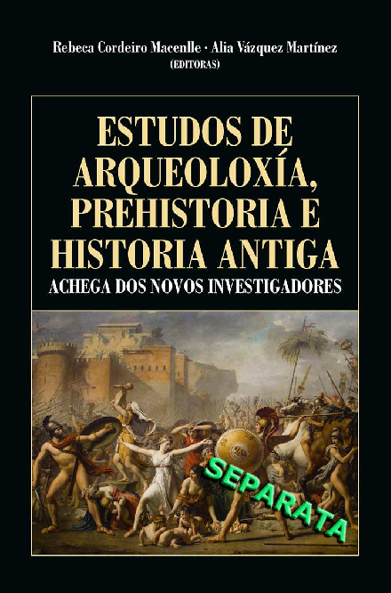 Imagen de portada del libro Estudos de Arqueoloxía, Prehistoria e Historia Antiga