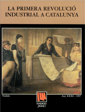 Imagen de portada del libro La primera revolució industrial a Catalunya