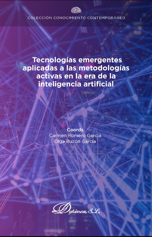 Imagen de portada del libro Tecnologías emergentes aplicadas a las metodologías activas en la era de la inteligencia artificial