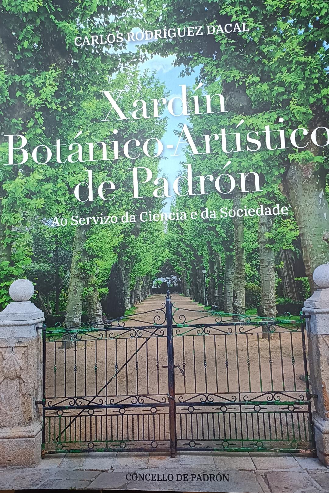 Imagen de portada del libro O Xardín Botánico-Artístico de Padrón