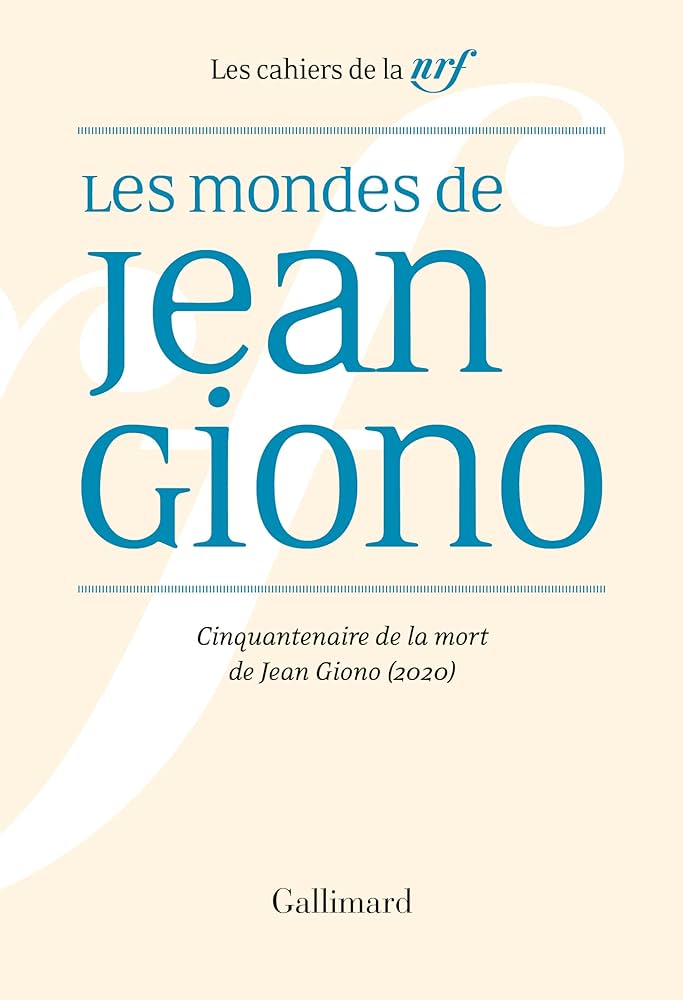 Imagen de portada del libro Les mondes de Jean Giono