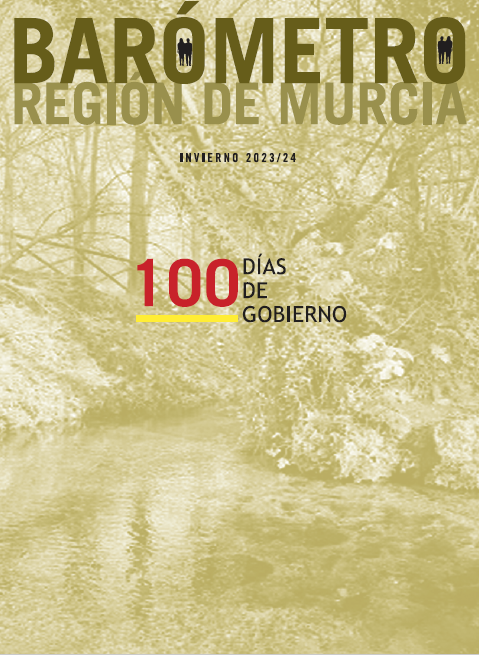 Imagen de portada del libro Barómetro Región de Murcia . Invierno 2023/24