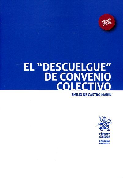 Imagen de portada del libro El "descuelgue" del convenio colectivo