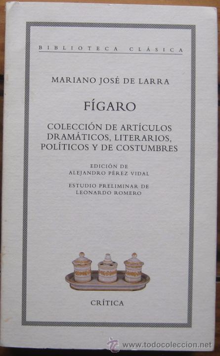 Imagen de portada del libro Fígaro