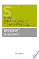 Imagen de portada del libro I Congreso Internacional de Trabajo Social Digital