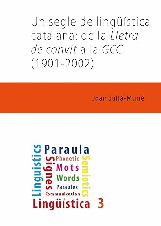 Imagen de portada del libro Un segle de lingüística catalana