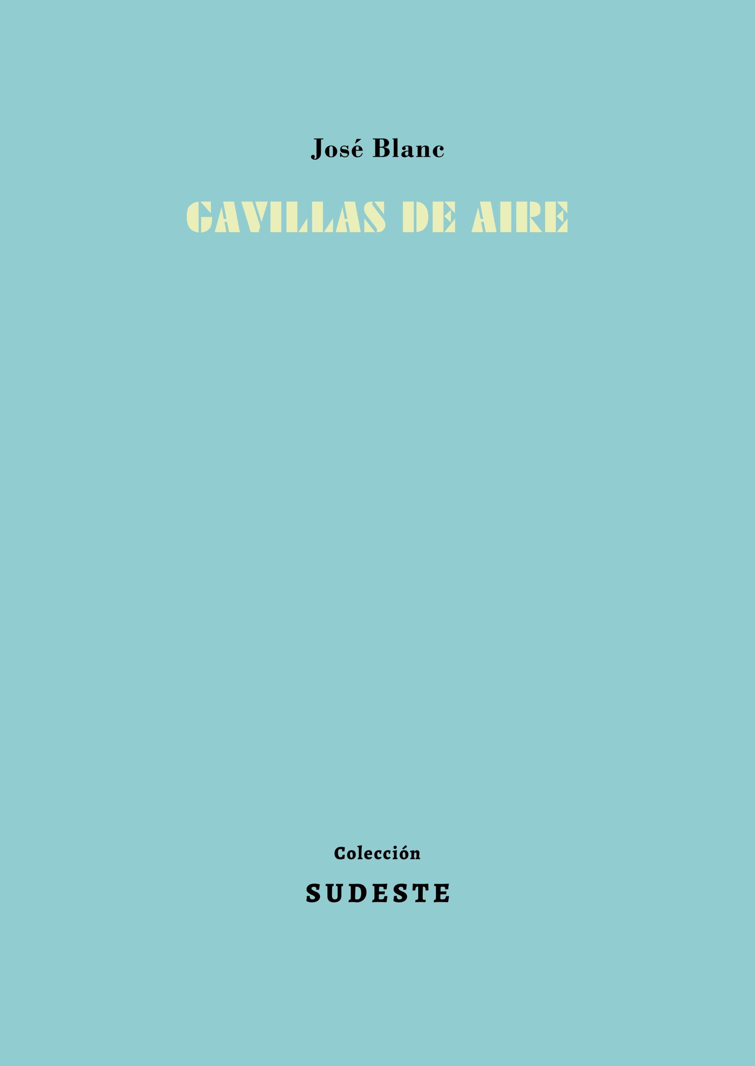 Imagen de portada del libro Gavillas de aire