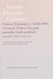 Imagen de portada del libro Francesc Eiximenis (c. 1330-1409)