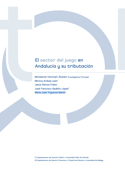 Imagen de portada del libro El sector del juego en Andalucía y su tributación