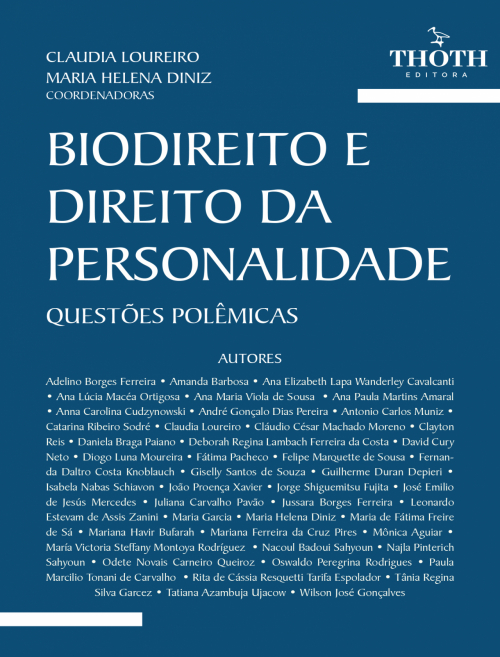 Imagen de portada del libro Biodireito e direito da personalidade