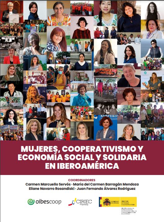 Imagen de portada del libro Mujeres, cooperativismo y economía social y solidaria en Iberoamérica