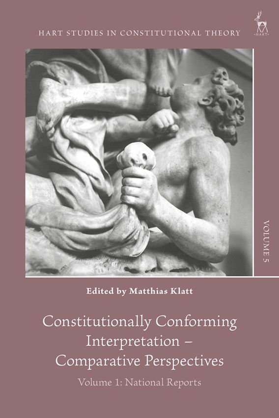Imagen de portada del libro Constitutionally Conforming Interpretation