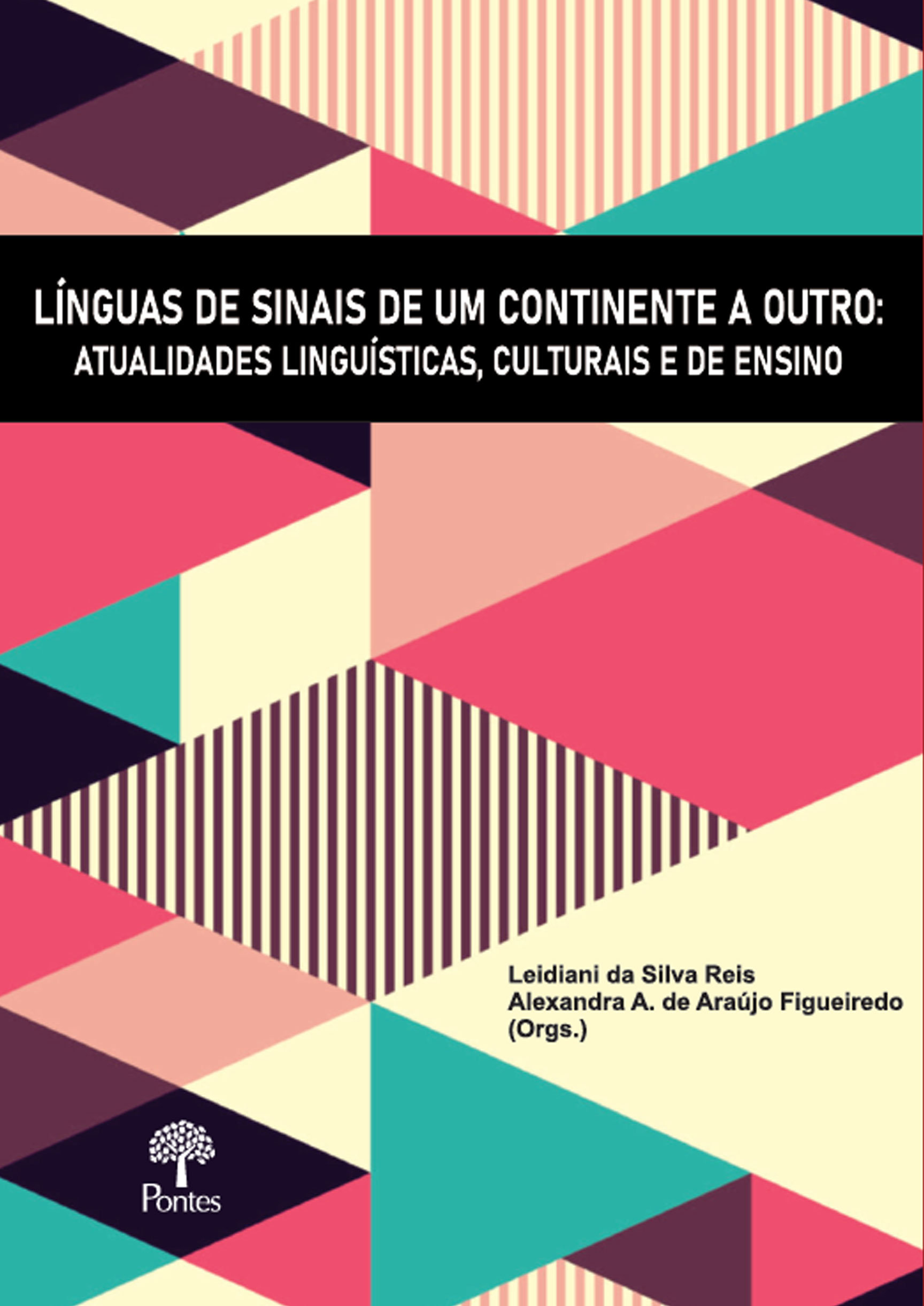 Imagen de portada del libro Línguas de sinais de um continente a outro