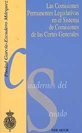 Imagen de portada del libro Las comisiones permanentes legislativas en el sistema de comisiones de las Cortes Generales